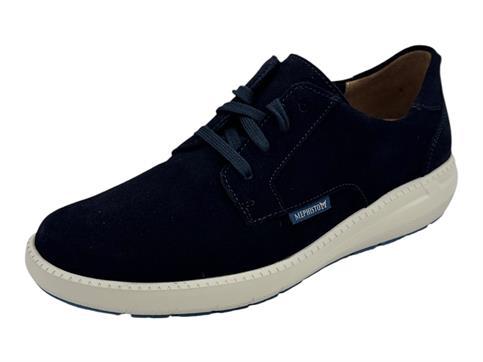 mephisto joris blu scarpa camoscio  uomo