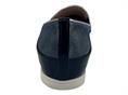 donna soft mot029 blu mocassino pelle zeppa  donna
