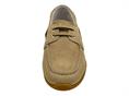 janet j635 beige mocassino camoscio barca donna