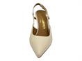 janet j641 beige slingback pelle donna tacco medio
