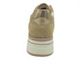 janet j591 crema sneakers pelle platform donna