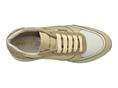 janet j591 crema sneakers pelle platform donna