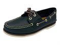timberland tb174035 blu modello barca pelle  uomo