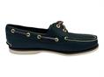 timberland tb174035 blu modello barca pelle  uomo