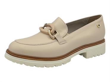 donna serena 8b5602 panna mocassino donna pelle