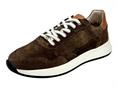 ambitious 14301 marrone sneakers camoscio uomo