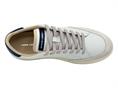crime london 17673 bianco sneakers pelle  uomo