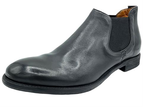 pawelk's 20030 nero  tronchetto uomo pelle