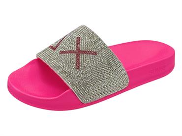 sun68 x36211 fuxia ciabatta  donna