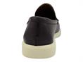 melluso u55384 marrone mocassino  uomo pelle gomma