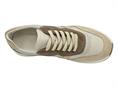 melluso u56034 beige sneakers pelle  uomo