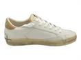 crime london 14101 bianco sneakers pelle  uomo