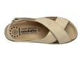 mephisto cordelia beige sandalo pelle plantare donna