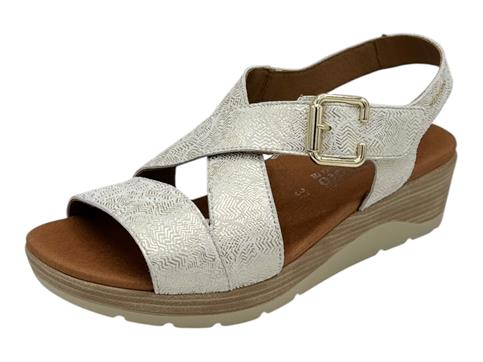 mephisto claudine bianco sandalo pelle donna