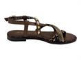 18+ 9024 testa di moro sandalo pelle  donna