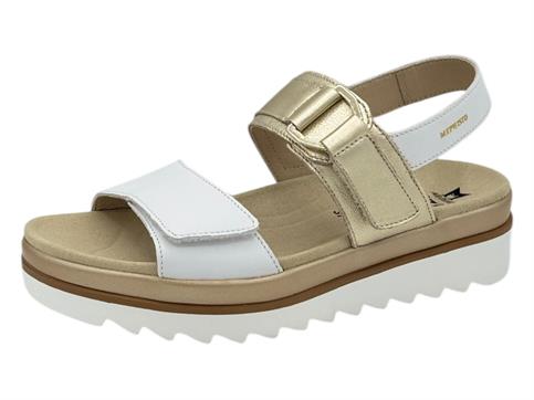 mephisto dakota oro sandalo  donna pelle velcro