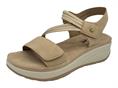 melluso 094103 beige sandalo ecopelle donna pelle