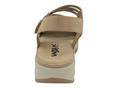 melluso 094103 beige sandalo ecopelle donna pelle