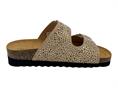 grunland cb1840 taupe ciabatta strass 2 fascie donna