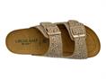 grunland cb1840 taupe ciabatta strass 2 fascie donna