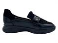 frau 43q0 nero mocassino pelle donna fondo extraligt