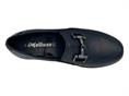 melluso k55283 nero mocassino pelle  donna zeppa