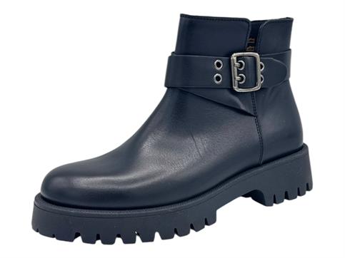 frau 56l1 nero tronchetto pelle donna fndo cararmato