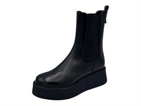 francesco brunelli bz5718 nero tronchetto  donna