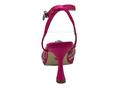 GOLD&GOLD GD568 FUXIA slingback in  raso