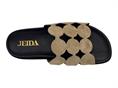 jeida j63 taupe ciabatta  donna camoscio