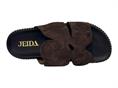 jeida j73 testa di moro ciabatta camoscio  donna