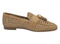 frau 95t6 beige mocassino donna intrecciato