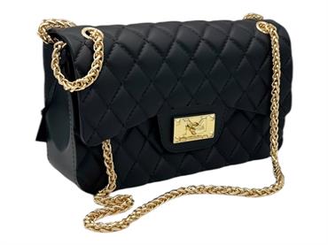 marc ellis flat falcon nero borsa pvc tracolla