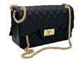 marc ellis flat falcon nero borsa pvc tracolla