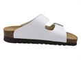 grunland cb2445 bianco ciabatta donna doppia fascia