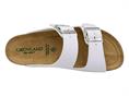 grunland cb2445 bianco ciabatta donna doppia fascia