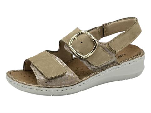 grunland se0144 corda sandalo donna plantare