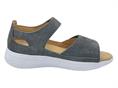 comfort s-183gf grigio sandalo  donna pelle plantare