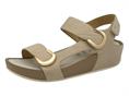 grunland sa1057 beige sandalo donna re-soft