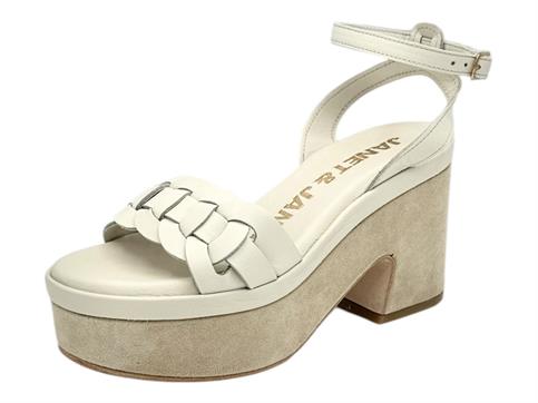 janet j-152 burro sandalo  donna