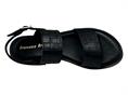 francesco bunelli b05334 nero sandalo donna basso