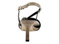 janet j-182 taupe sandalo  donna pelle tacco alto