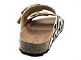 grunland cb0784 beige ciabatta doppia fascia  donna