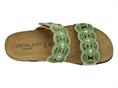 grunland cb0828 menta ciabatta donna re-soft strass