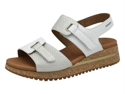 mephisto jade bianco sandalo donna pelle