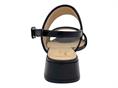luca grossi g648s nero sandalo donna tacco medio