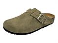 bionatura vegas taupe sabot  camoscio donna