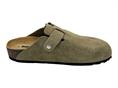 bionatura vegas taupe sabot  camoscio donna