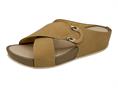 grunland ci3116 cuoio ciabatta donna zeppa