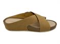 grunland ci3116 cuoio ciabatta donna zeppa